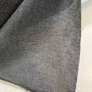 Tek Taraflı 140 Cm Siyah Yapışkan Tela Kumaş