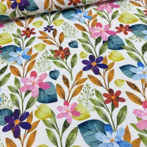 Yaz Bahçesi Dijital Duck Bezi 1M